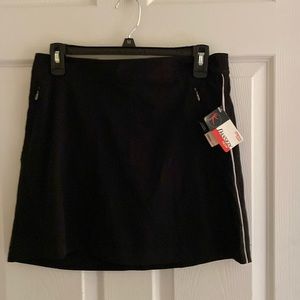 Black athletic/tennis skirt with shorts underneath size small (skort)